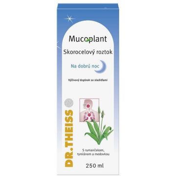 Dr. Theiss Mucoplant sirop pentru o noapte bună plantain 250 ml