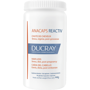 Ducray Anacaps reactiv suport pentru păr 90 capsule