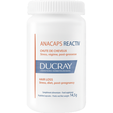 Ducray Anacaps suport reactiv pentru păr 30 capsule