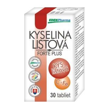 EdenPharma Acid folic forte plus 30 comprimate