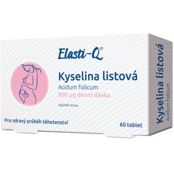 Elasti-Q Acid folic 800 μg, 60 comprimate
