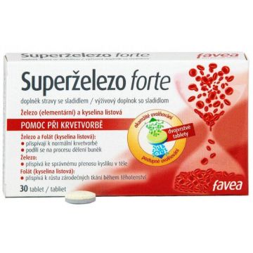 Favea Supergel forte 30 comprimate