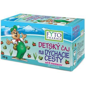 Fyto Pharma Ceai pentru copii pentru tractul respirator pungi 20 x 1,5 g