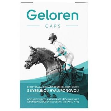 Geloren CAPS cu acid hialuronic 120cps 120 capsule