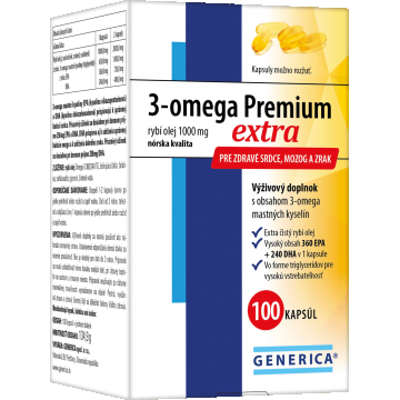 Generica 3-omega Premium extra 100 capsule