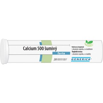 Generica CALCIUM 500 FORTE 20 comprimate efervescente