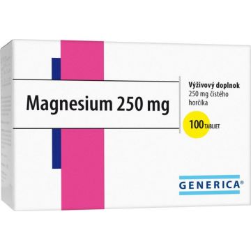 Generica Magneziu 250 mg 100 comprimate