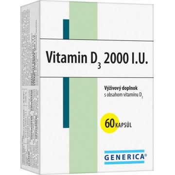 Generica Vitamina D3 2000 U.I. 60 capsule