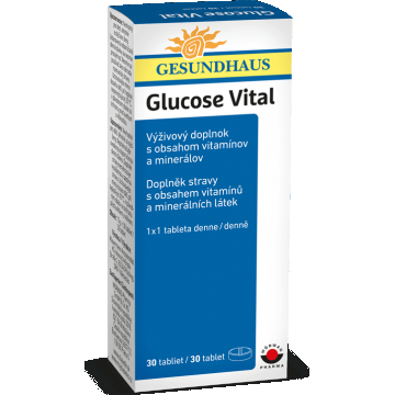 Gesundhaus Glucoză Vital 30 comprimate