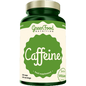 GreenFood Nutrition Cafeină 120 capsule