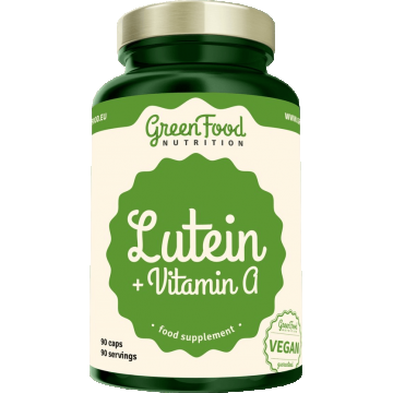 GreenFood Nutrition Luteină+Vitamina A 90 capsule