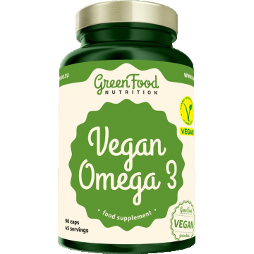 GreenFood Nutrition Vegan Omega 3, 90 capsule