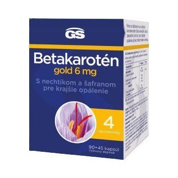 GS Betacaroten aur 6 mg, capsule 90+45