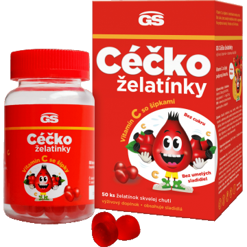 GS Céčko gelatine 50 buc