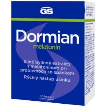 GS Dormian Melatonină 30 capsule