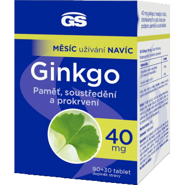 GS Ginkgo 40 mg 90 + 30 comprimate