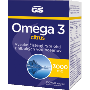 GS Omega 3 Citrus 100+50 capsule