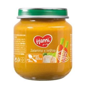 Hami Legume cu curcan prima lingură 125 g