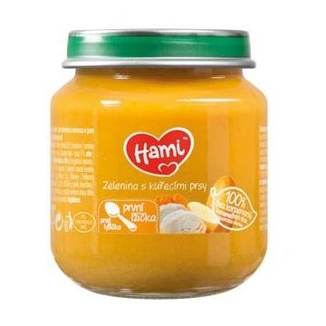 Hami Legume cu piept de pui prima lingură 125 g