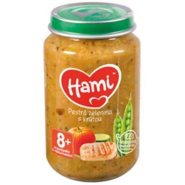 Hami Puree Legume variate cu morcov 200 g