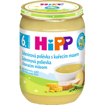HiPP BIO Supă de legume cu pui 190 g