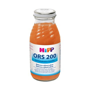 HiPP HIiP ORS 200 Decoct de orez și morcov alimente dietetice 200 ml