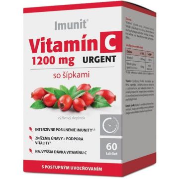 Imunit Vitamina C 1200 mg URGENT cu săgeți 60 comprimate