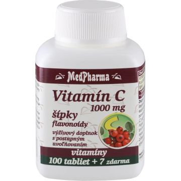 MedPharma Vitamina C 1000 mg cu săgeți 107 comprimate