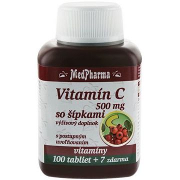 MedPharma Vitamina C 500mg cu săgeți 107 comprimate