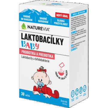 NatureVia BABY LACTOBACILES 30 pliculețe