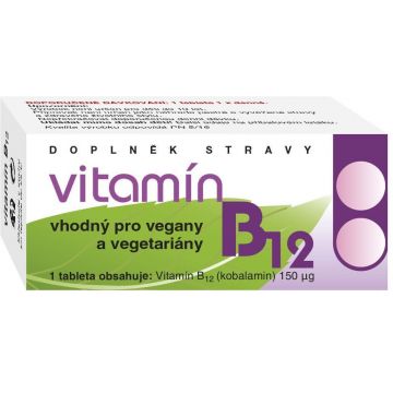 Naturvita Vitamina B12 60 comprimate