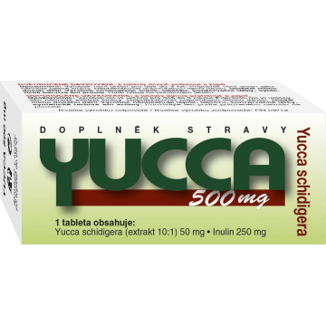Naturvita YUCCA 500 mg Yucca shidigera 60 comprimate