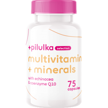 Pill Selection Multivitamine cu minerale cu Echinacea + Coenzima Q10 75 capsule