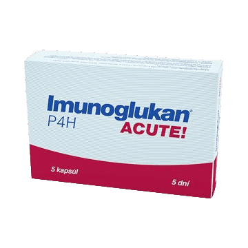 Pleuran Imunoglucan P4H ACUTE 300 mg 5 capsule