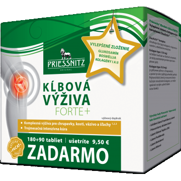 Priessnitz BONE NUTRITION FORTE + colagen innov. 270 comprimate