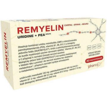 Remyelin Uridină+PEA+vitaminele B și C 30 capsule