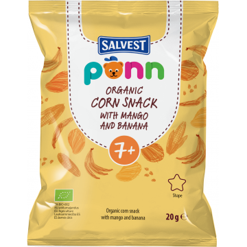 Salvest Põnn BIO Mango chipsuri 20 g