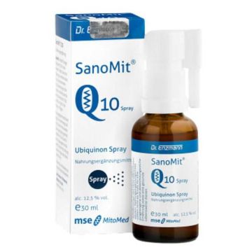 SANOMIT Q10 direkt MSE (Ubiquinonă) 30 ml Dr Enzmann