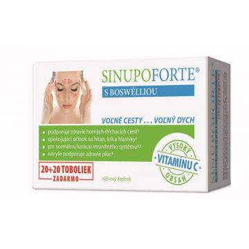 Sinupo Forte cu boswellia 40 capsule