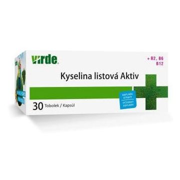 Virde Acid folic aktiv 30 capsule