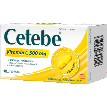 ® Vitamina C cu eliberare treptată 500 mg 60 capsule