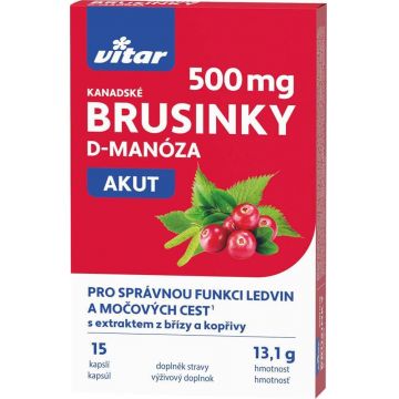 Vitar Canadian Cranberry AKUT 15 capsule