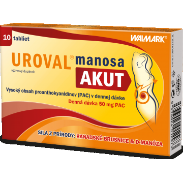 Walmark Uroval Manosa Akut 10 comprimate