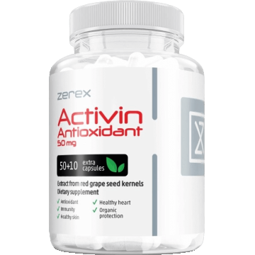 Zerex ActiVin Antioxidant - Protecție împotriva stresului oxidativ 60 capsule