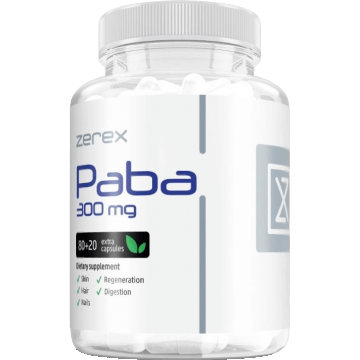 Zerex Paba - pentru păr puternic și strălucitor 100 capsule moi