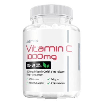 Zerex Vitamina C 1000 mg eliberare treptată 100 comprimate