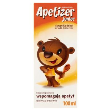 Apetizer, sirop pentru copii peste 3 ani, 100 ml