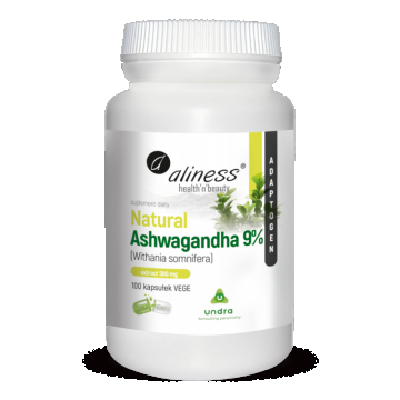 Ashwagandha natural 570 mg 9% x 100 capsule vegetale Aliness