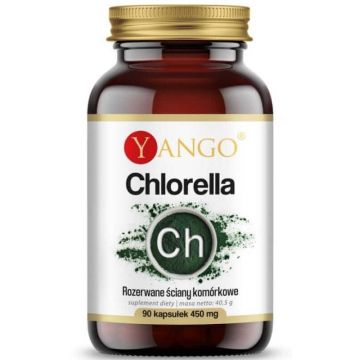 Chlorella cu pereți celulari rupți 90 capsule Yango