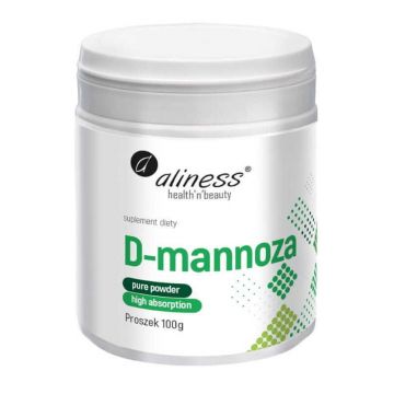 D-mannoză pulbere 100 g Aliness